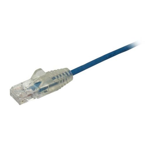 StarTech.com 3m CAT6 Slim Snagless RJ45 Connectors Blue Patch Cable