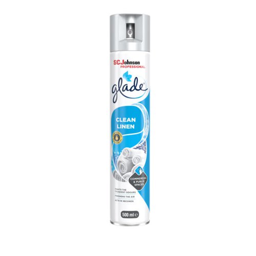 Glade Clean Linen Aerosol 500ml - 314281