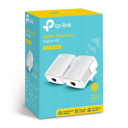 TP-Link AV600 600Mbits Nano Powerline Adapter Starter Kit