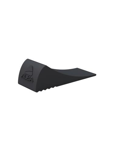 Alba Single Doorstop Elastomer 30 x 20 x 80mm Black - DOORPOP1 N