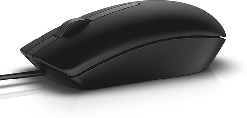 Dell MS116 USB Type-A Optical 1000 DPI Mouse Black