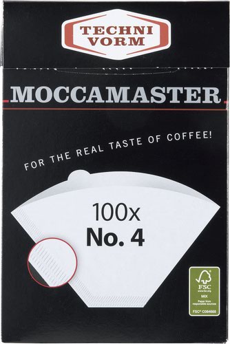 Moccamaster GF4M Reusable Stainless Steel Coffee Filter Number 4