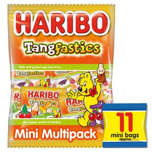 Haribo Tangfastic Minis Multipack (Bag 176g) - 0401144