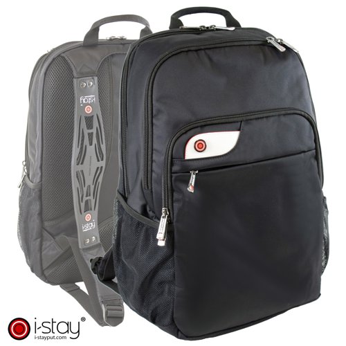 i-Stay 15.6in Laptop Backpack Black - IS0105