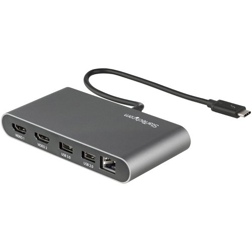 StarTech.com Thunderbolt 3 Mini Dock with Dual HDMI 4K