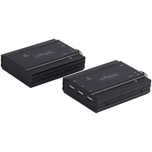 StarTech.com 4K HDMI USB KVM Extender Over Fiber Kit