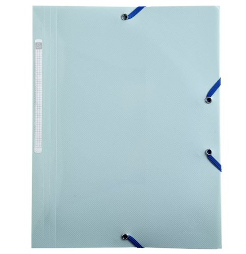 Exacompta Bee Blue 3 Flap Folder A4 Assorted Colours (Pack 4) - 55110E