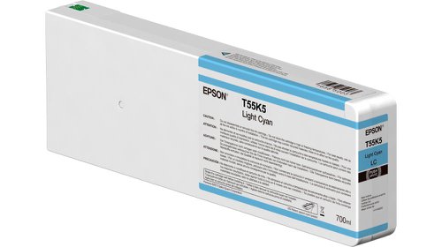 Epson Light Cyan P Series Ultrachrome HDX/HD Ink cartridge 700ml - C13T55K500