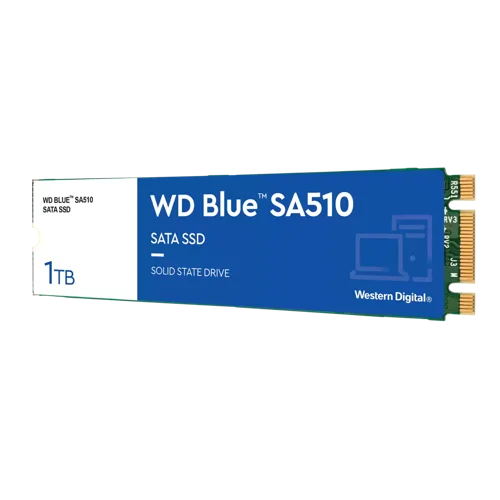 Western Digital Blue SA510 1TB M.2 SATA 3 Internal Solid State Drive V3