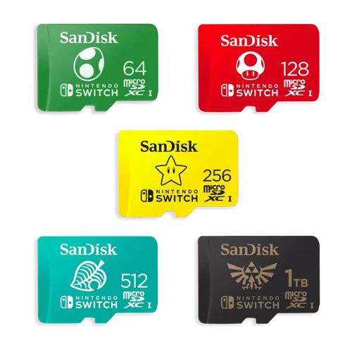 SanDisk 1TB UHS-I MicroSDXC Memory Card for Nintendo Switch Zelda