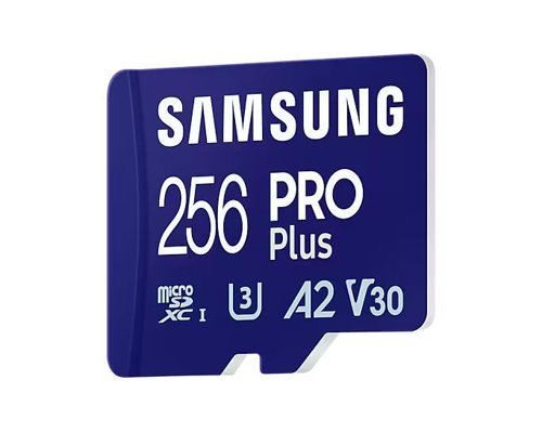 Samsung MB-MD256SA 256GB Pro Plus MicroSDXC UHS-I Memory Card with Adapter