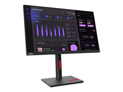 Lenovo ThinkVision T24i-30 23.8 Inch 1920 x 1080 Pixels Full HD IPS Panel HDMI VGA DisplayPort Monitor