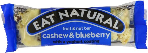 Eat Natural Cashew & Blueberry Fruit & Nut Gluten Free Bar 45g (Pack 12 x 45g)  - 0401375