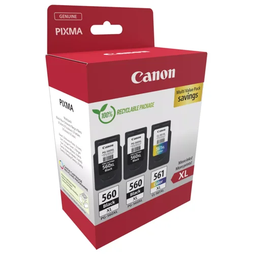 Canon PG-560 Black & Colour 2 x 14.3ml + 1 x 12.2ml - 3712C009