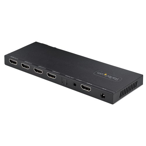 StarTech.com 4-Port 4K 60Hz HDMI 2.0 Video HDMI Splitter with Built-in Scale