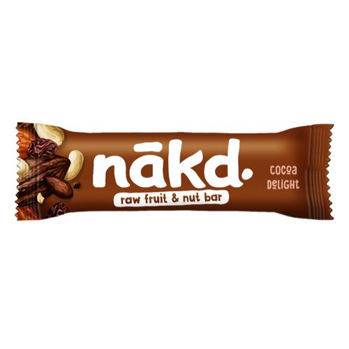 nakd Cocoa Delight Bar 35g Gluten Free (Pack 18) - 0401286