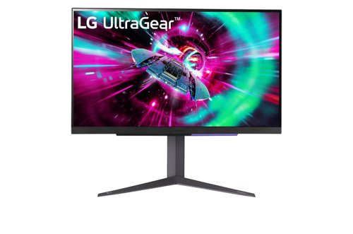 LG 27GR93U-B UltraGear 27 Inch 3840 x 2160 Pixels 4K Ultra HD IPS Panel HDMI DisplayPort USB Hub Gaming Monitor