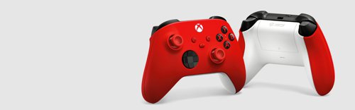 Xbox Pulse Red USB-C and Bluetooth Wireless Gaming Controller