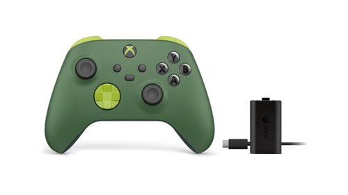 Xbox Remix Special Edition Green Sustainability USB-C and Bluetooth Wireless Gaming Controller