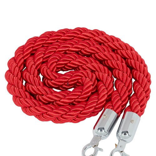 SECO 2m Red Rope for VIP Chrome Posts - REDROPE