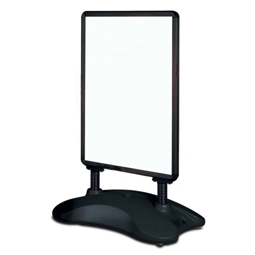 SECO Budget Double-sided Forecourt Sign A0 Black - BLACKFORA0