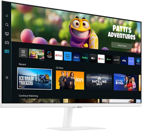 Samsung M50C 27 Inch 1920 x 1080 Pixels Full HD VA Panel HDR10 HDMI USB Hub Bluetooth Smart Monitor