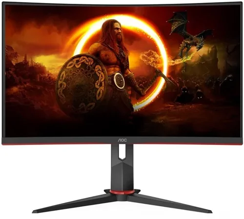 AOC G2 27 Inch 2560 x 1440 Pixels Quad HD VA Panel HDR10 HDMI DisplayPort Curved Gaming Monitor