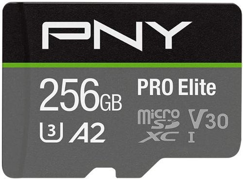 PNY Pro Elite 256GB UHS-I Class 10 MicroSDXC Memory Card