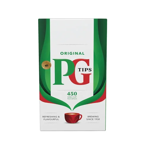 PG Tips One Cup Tea Bags (Pack 450) - 0800338