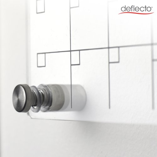 Deflecto A4 Acrylic Weekly/Monthly Planner Wall Mounted 297 x 210mm - WPMA4WM