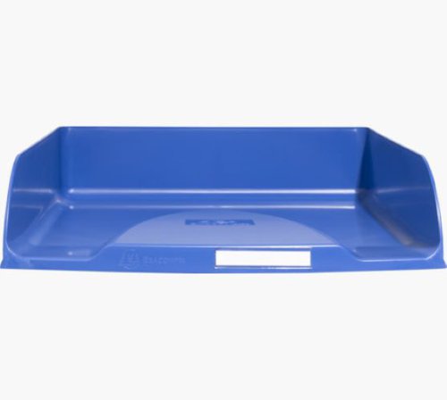 Exacompta Neo Deco Letter Tray 346 x 255 x 65mm French Blue (Each) - 11124D