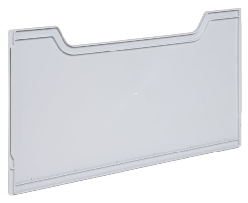 Exacompta Horizontal Literature Holder Cover 6 x 327 x 188mm Light Grey - 63040D