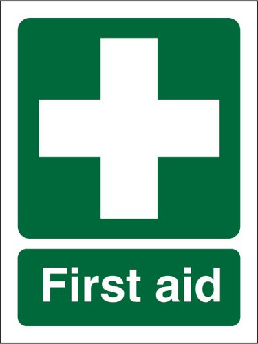 SECO Safe Procedure Safety Sign First Aid Semi Rigid Plastic 150 x 200mm - SP300SRP150X200