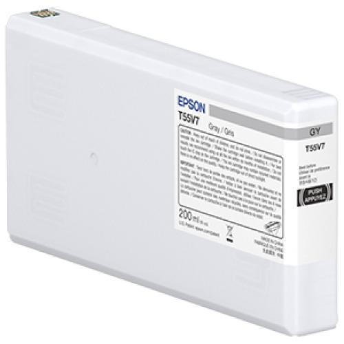 Epson T55W700 GRAY INK CARTRIDGE 200ML