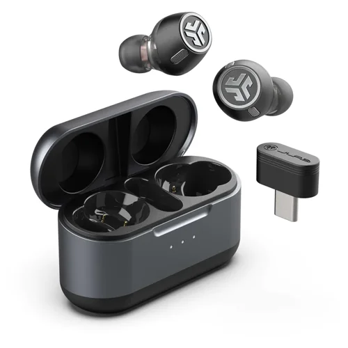 JLab Audio Epic Lab Edition True Wireless Active Noise Cancellation Ear Buds with Charging Case