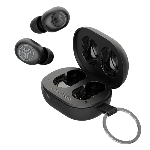 JLab Audio JBuds Mini Black True Wireless Stereo Ear Buds with Charging Case