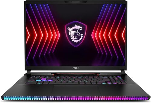 MSI Raider GE78 HX 14VGG-207UK 17 Inch Intel Core i9-14900HX 32GB RAM 1TB SSD Intel UHD Graphics Windows 11 Home Gaming Notebook