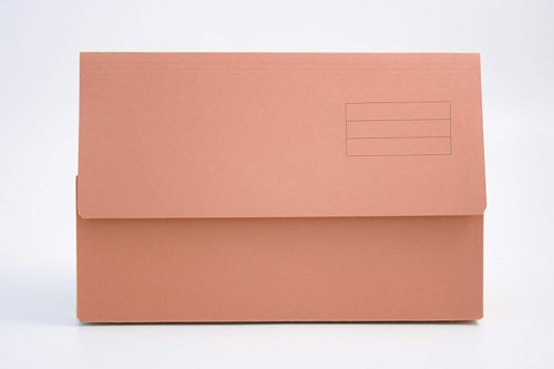 Guildhall Document Wallets 250gsm Orange PK50 - DW250-ORGZ