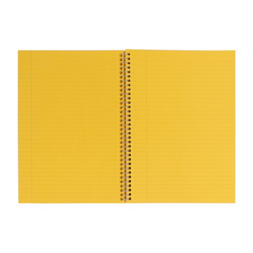 Pukka Pads Irlen Jotta A4 Wirebound 200 Gold Perforated Pages Paper Tinted Ruling With Margin (Pack 3) - IRLJOTA4(GOLD)