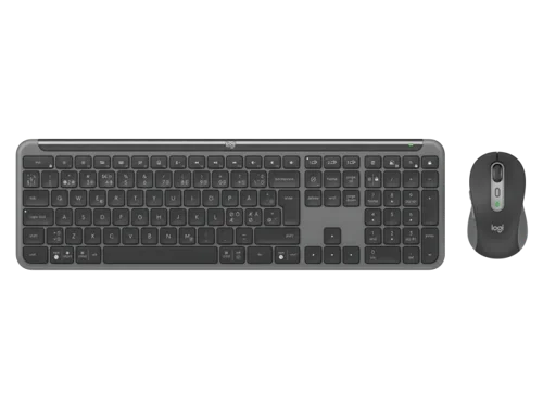 Logitech MK950 Signature for Business Slim Wireless Bluetooth QWERTY UK Keyboard 4000 DPI 6 Buttons Mouse