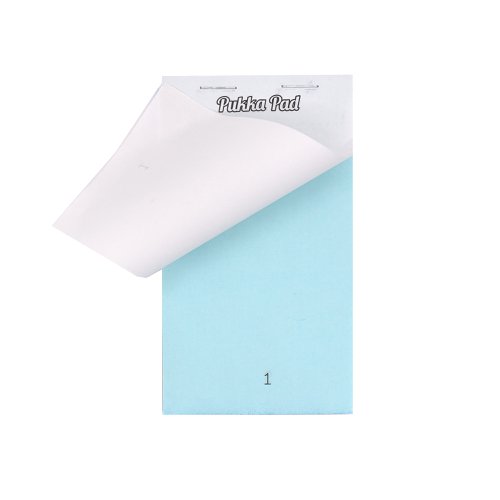 Pukka Pads Restaurant Pad NCR Duplicate Numbered Pages 76mm x 140mm White (Pack 5) - 7073-RES