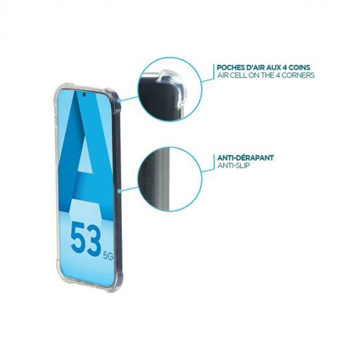 Mobilis R Series Samsung Galaxy A53 5G Clear Phone Case