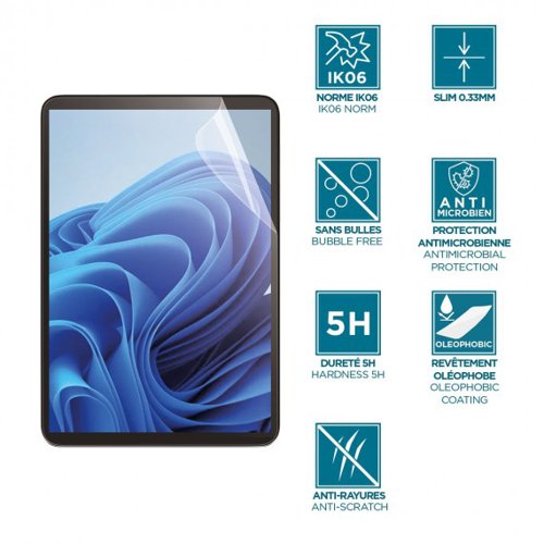 Mobilis Anti-Shock IK06 Microsoft Surface Pro 8 Clear Screen Protector