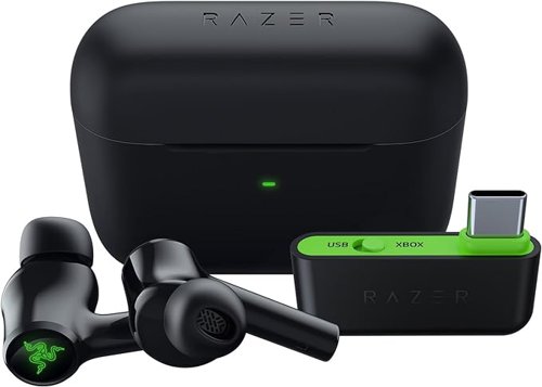 Razer Hammerhead HyperSpeed Xbox Licensed Wireless Gaming Earbuds with Charging Case