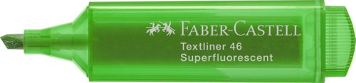 Faber-Castell Highlighter Textliner 46 Green (Pack 10) - 154663