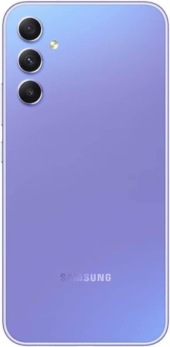 Samsung Galaxy A34 5G 6.6 Inch MediaTek Dimensity 1080 Dual SIM 6GB RAM 128GB Storage Android 13 Awesome Violet Mobile Phone