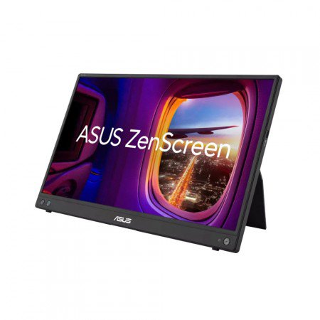 ASUS MB16AHV ZenScreen 15.6 Inch 1920 x 1080 Pixels Full HD IPS Panel Mini HDMI USB-C Portable Monitor