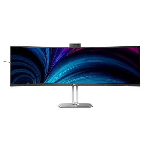 Philips 5000 Series 48.8 Inch 5120 x 1440 Pixels Dual Quad HD VA Panel HDMI DisplayPort USB-C Curved Business Monitor