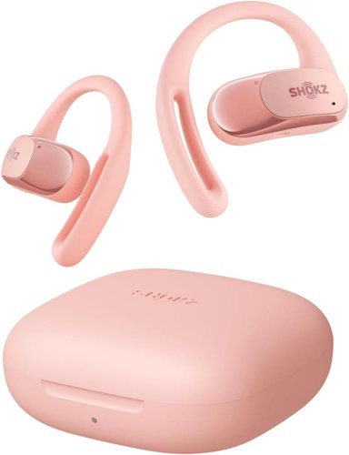 Shokz OpenFit Air Pink True Wireless Earbuds with Charging Case