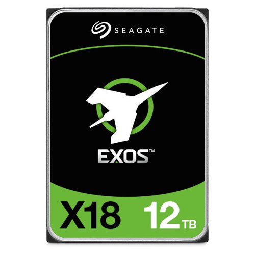 Seagate Exos Enterprise X18 12TB SATA 3.5 Inch 7200RPM Internal Hard Drive